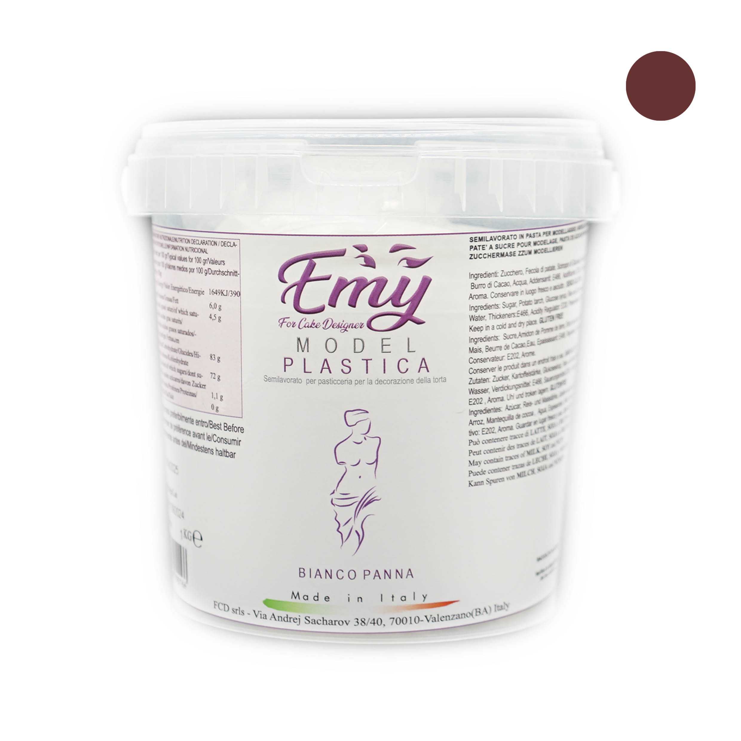  Foto: Emy Model PLASTICA Marrone 1 kg